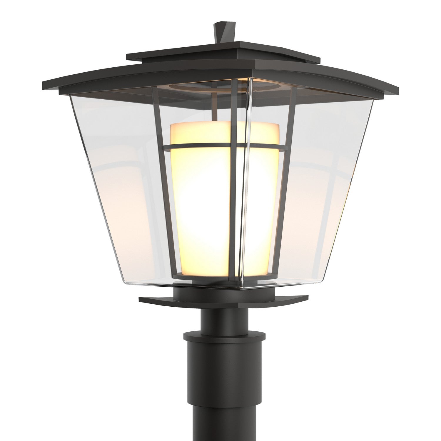 Hubbardton Forge - 344820-SKT-14-ZU0287 - One Light Outdoor Post Mount - Beacon Hall - Coastal Oil Rubbed Bronze