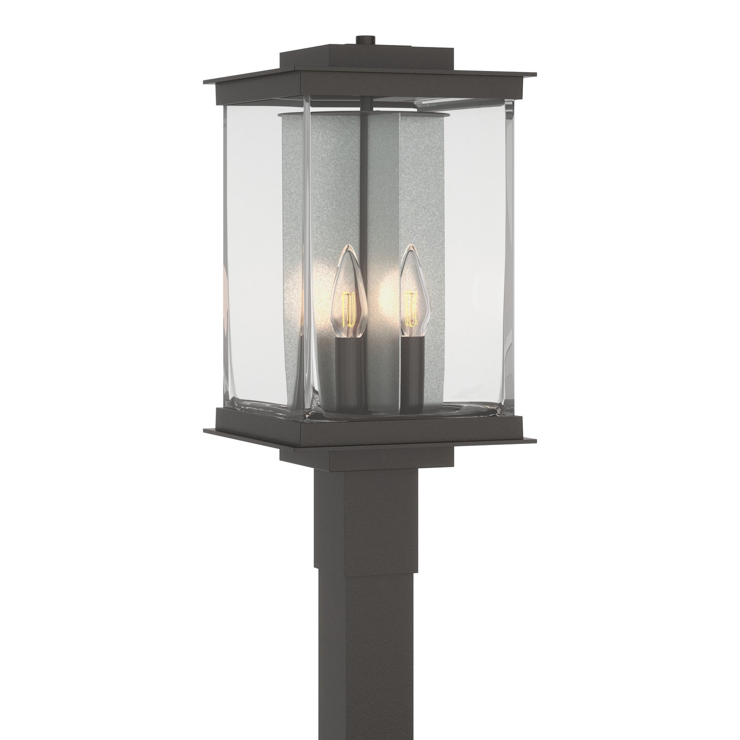 Hubbardton Forge - 344840-SKT-14-81-ZM0703 - Kingston Outdoor Post Light - Kingston - Coastal Oil Rubbed Bronze