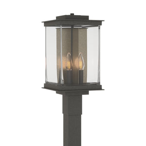 Hubbardton Forge - 344840-SKT-20-83-ZM0703 - Four Light Outdoor Post Mount - Kingston - Coastal Natural Iron