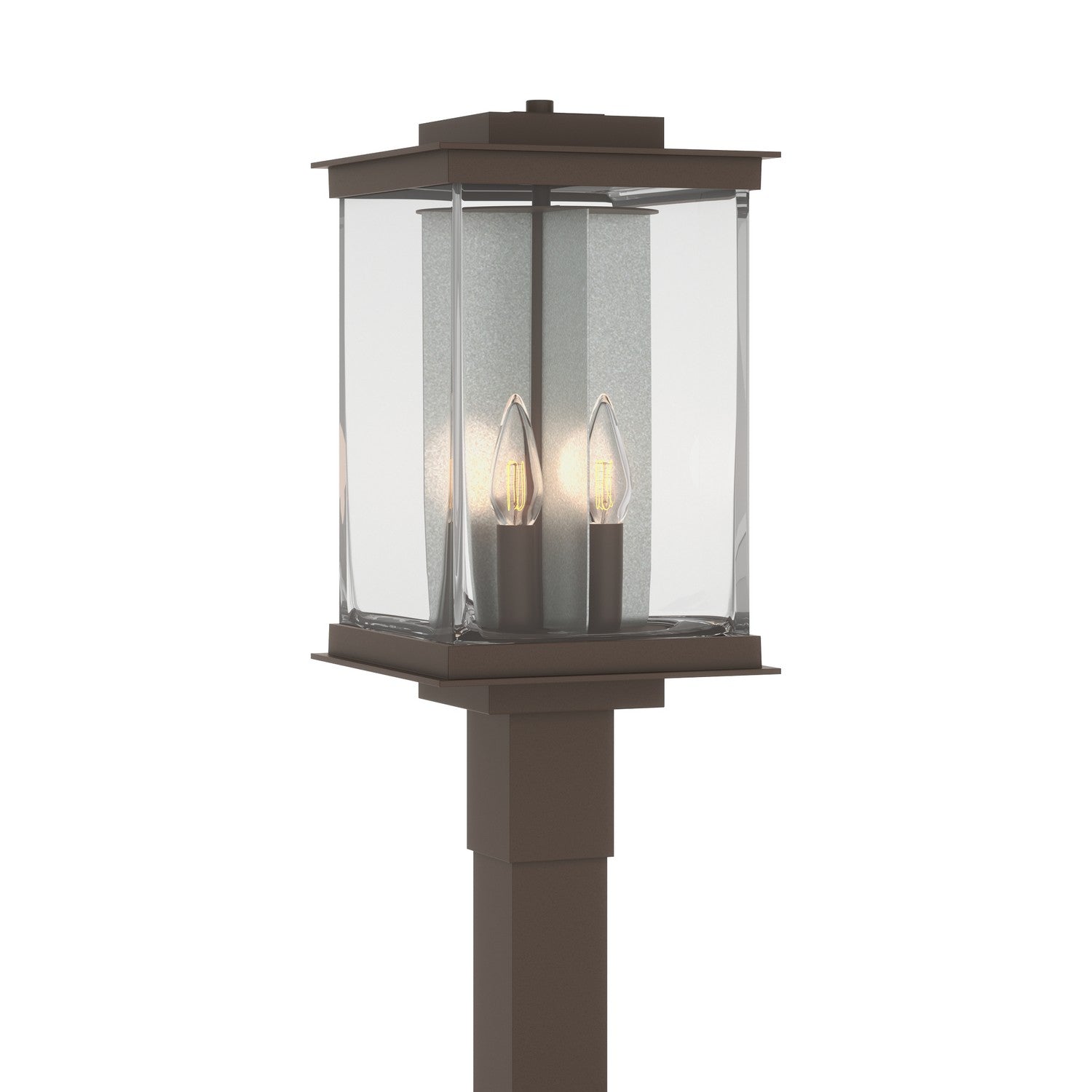 Hubbardton Forge - 344840-SKT-75-81-ZM0703 - Four Light Outdoor Post Mount - Kingston - Coastal Bronze