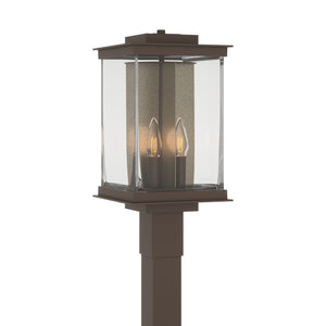 Hubbardton Forge - 344840-SKT-75-83-ZM0703 - Four Light Outdoor Post Mount - Kingston - Coastal Bronze