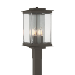 Hubbardton Forge - 344840-SKT-77-81-ZM0703 - Four Light Outdoor Post Mount - Kingston - Coastal Dark Smoke