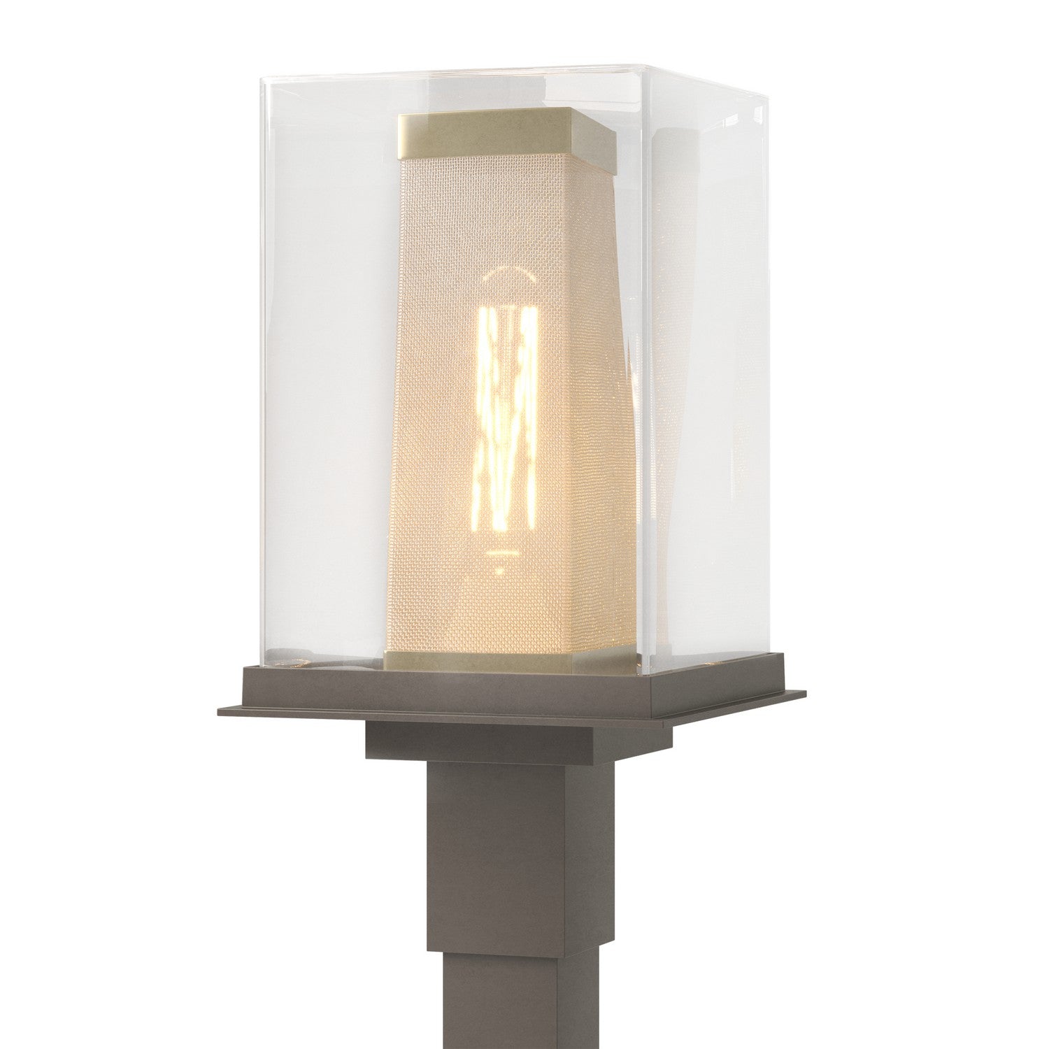 Hubbardton Forge - 344850-SKT-77-70-ZM0084 - One Light Outdoor Post Mount - Polaris - Coastal Dark Smoke