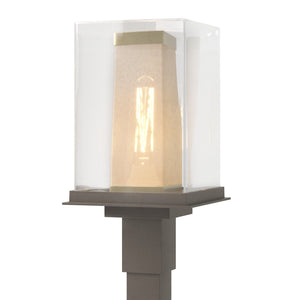 Hubbardton Forge - 344850-SKT-77-70-ZM0084 - One Light Outdoor Post Mount - Polaris - Coastal Dark Smoke