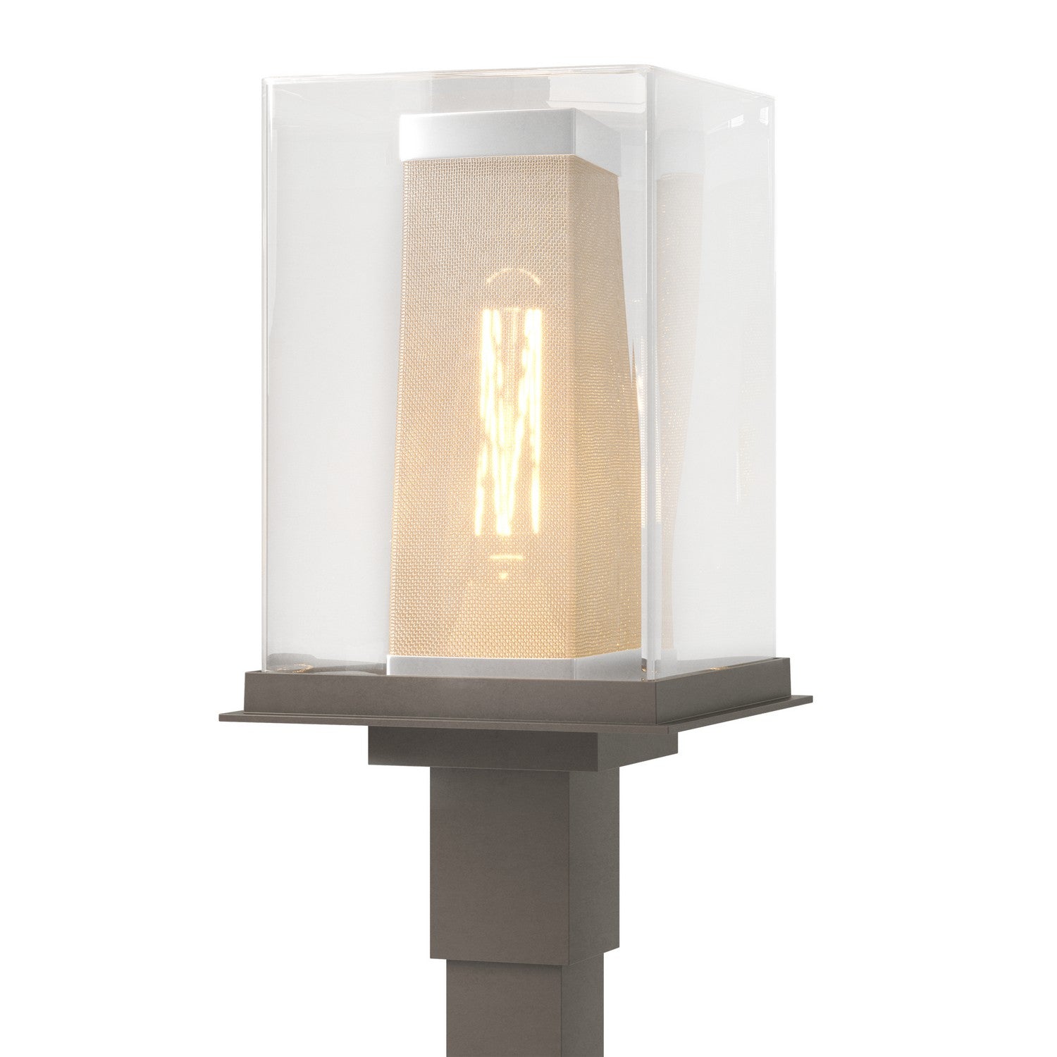Hubbardton Forge - 344850-SKT-77-72-ZM0084 - Polaris Outdoor Post Light - Polaris - Coastal Dark Smoke