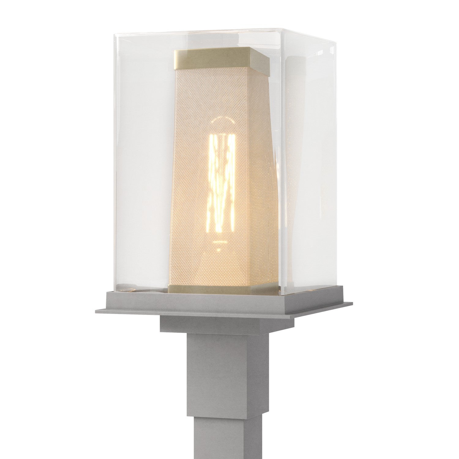 Hubbardton Forge - 344850-SKT-78-70-ZM0084 - Polaris Outdoor Post Light - Polaris - Coastal Burnished Steel
