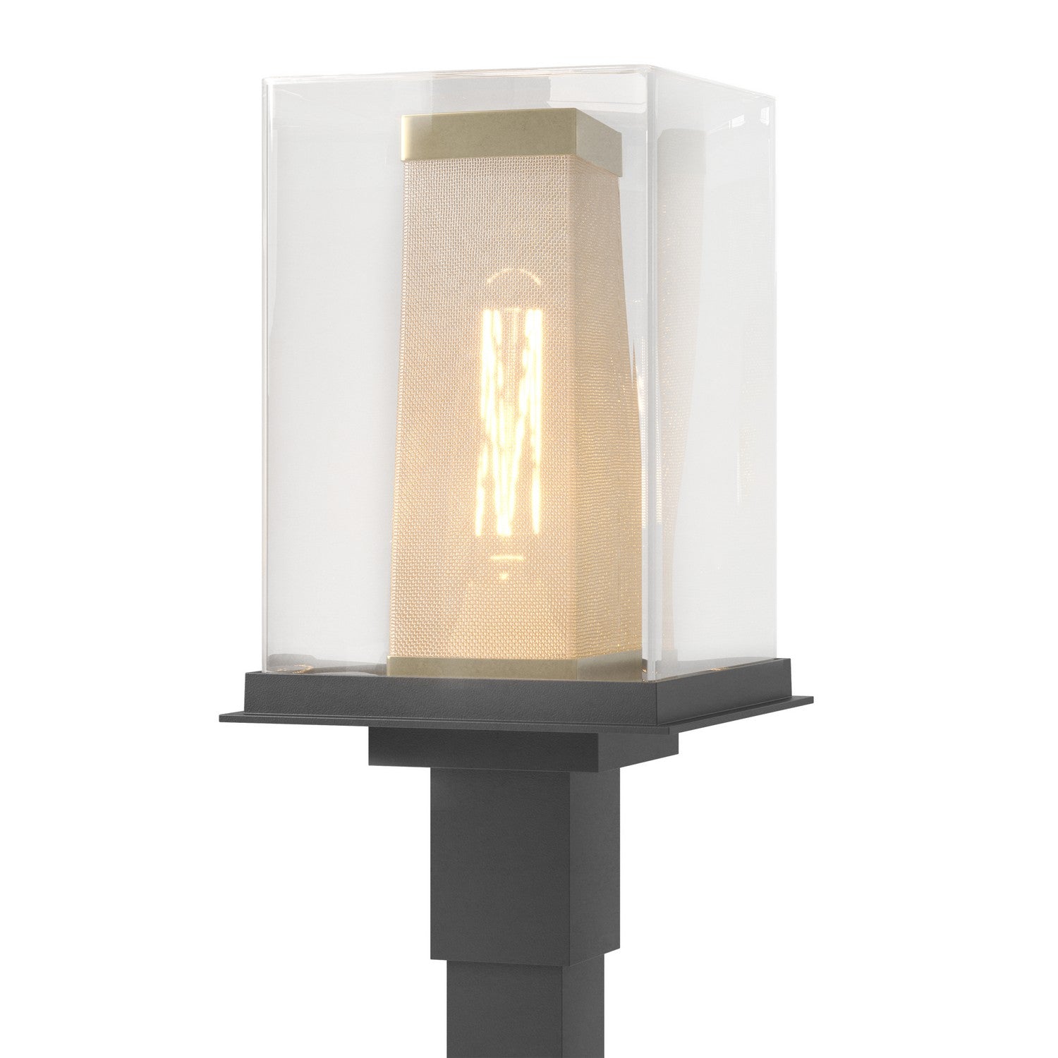 Hubbardton Forge - 344850-SKT-80-70-ZM0084 - Polaris Outdoor Post Light - Polaris - Coastal Black