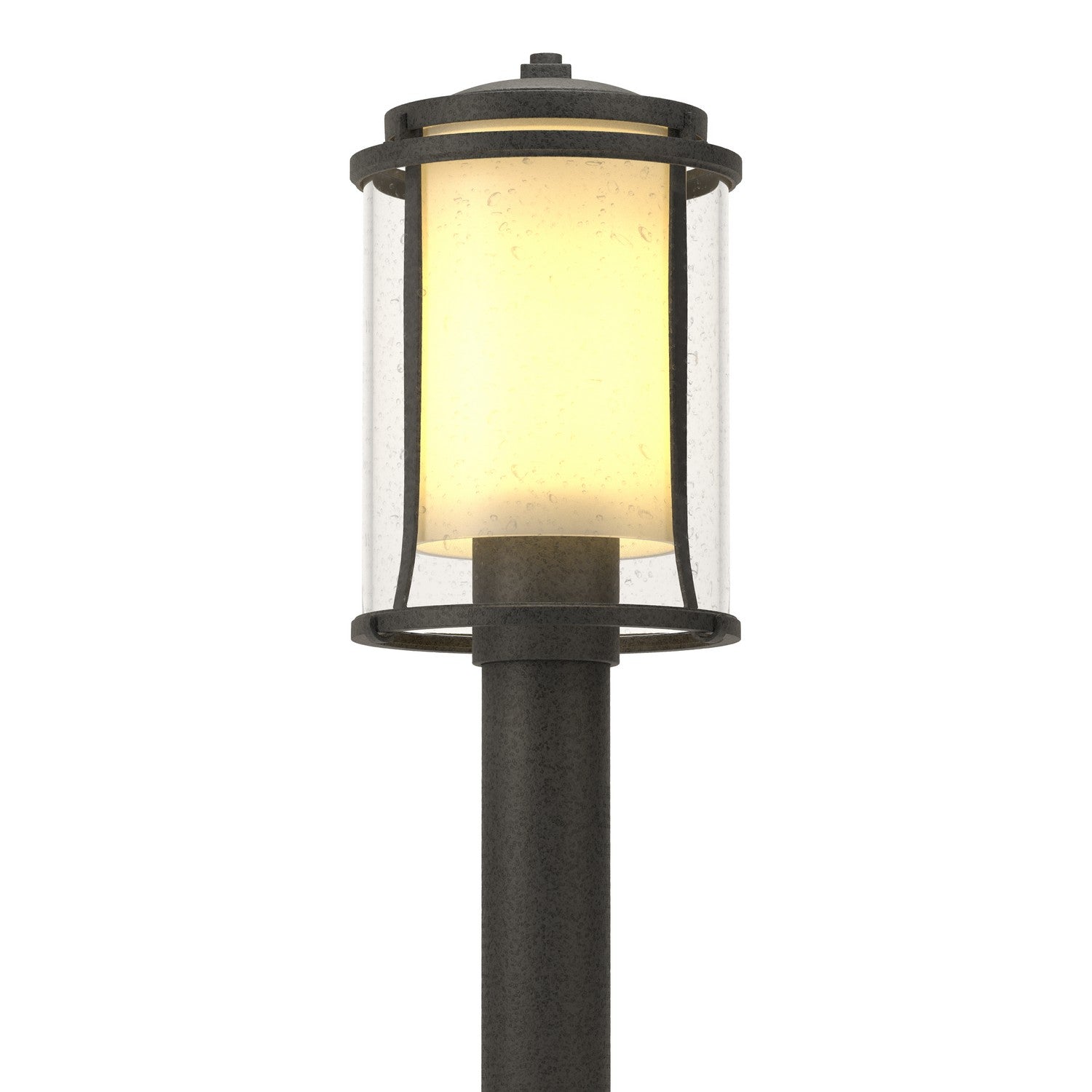 Hubbardton Forge - 345610-SKT-20-ZS0283 - One Light Outdoor Post Mount - Meridian - Coastal Natural Iron