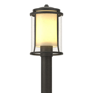 Hubbardton Forge - 345610-SKT-20-ZS0283 - One Light Outdoor Post Mount - Meridian - Coastal Natural Iron