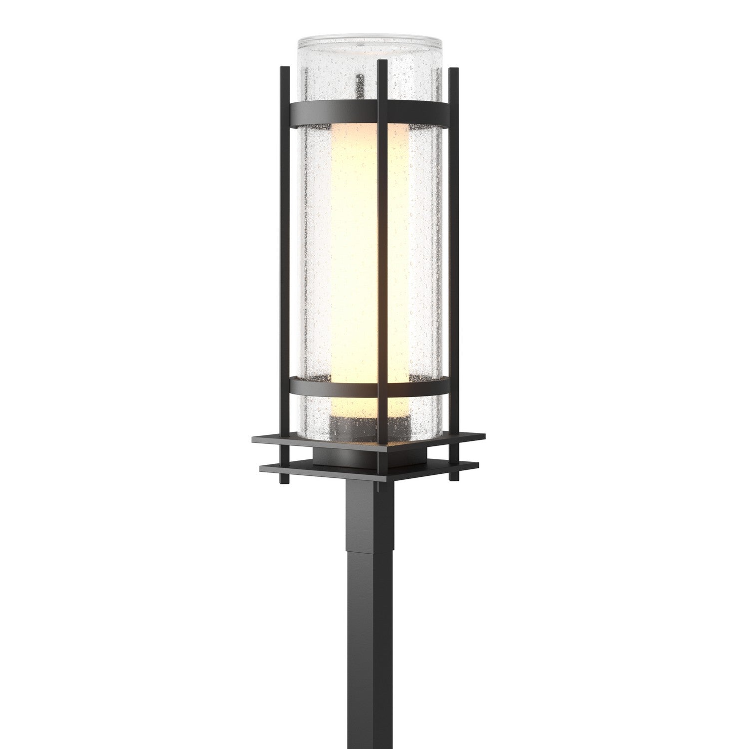 Hubbardton Forge - 345897-SKT-80-ZS0684 - One Light Outdoor Post Mount - Torch - Coastal Black