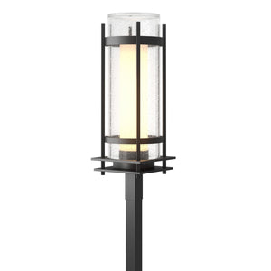 Hubbardton Forge - 345897-SKT-80-ZS0684 - One Light Outdoor Post Mount - Torch - Coastal Black