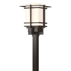 Hubbardton Forge - 346013-SKT-77-GG0084 - One Light Outdoor Post Mount - Tourou - Coastal Dark Smoke