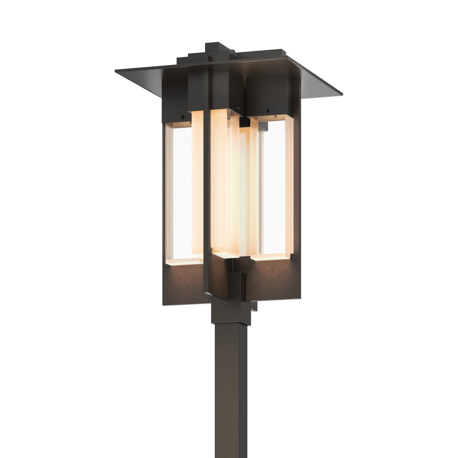 Hubbardton Forge - 346410-SKT-14-ZM0616 - Four Light Outdoor Post Mount - Axis - Coastal Oil Rubbed Bronze