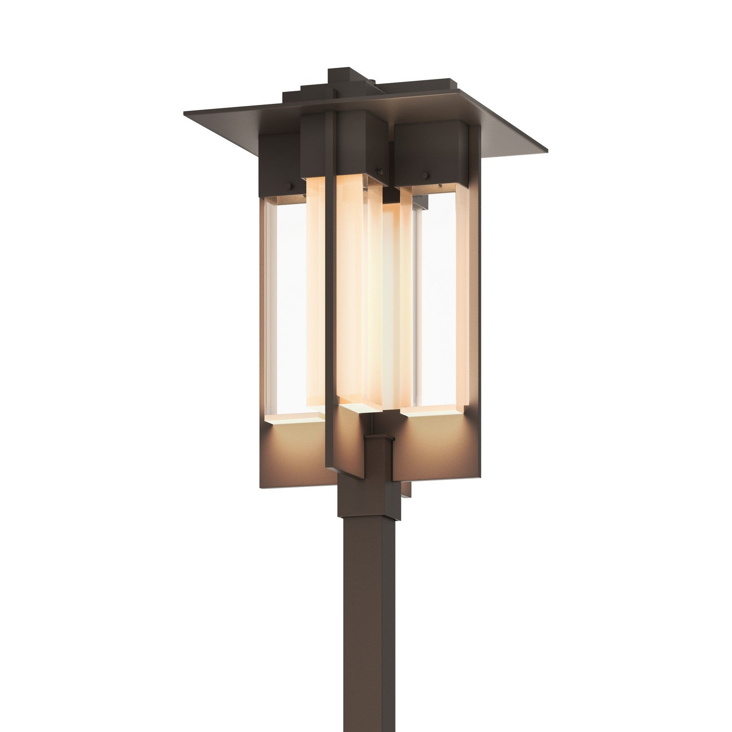 Hubbardton Forge - 346410-SKT-75-ZM0616 - Four Light Outdoor Post Mount - Axis - Coastal Bronze