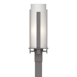 Hubbardton Forge - 347288-SKT-78-GG0040 - One Light Outdoor Post Mount - Vertical Bar - Coastal Burnished Steel