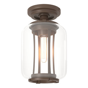 Hubbardton Forge - 352551-SKT-75-ZM0723 - One Light Outdoor Semi-Flush Mount - Fairwinds - Coastal Bronze