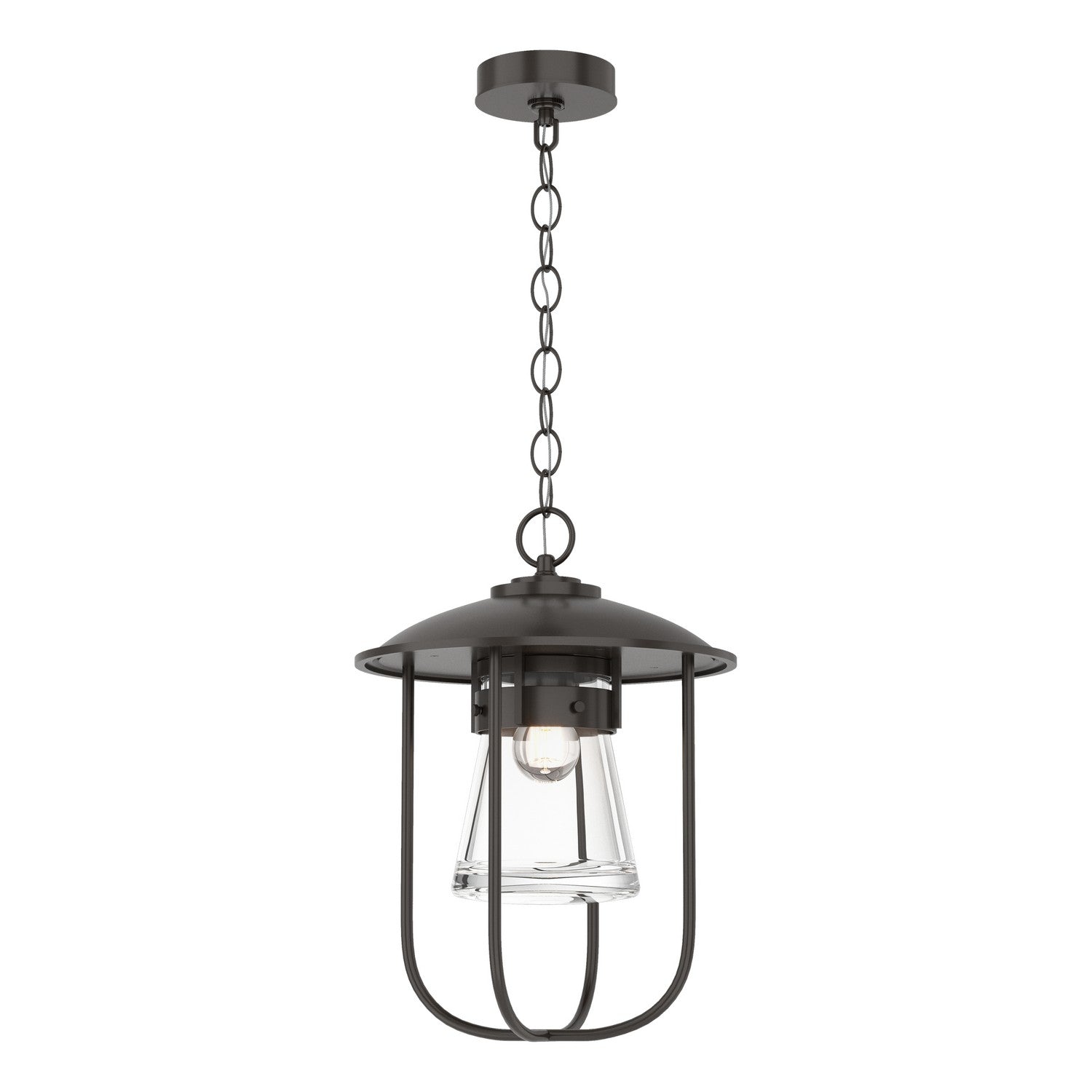 Hubbardton Forge - 356010-SKT-14-ZM0467 - One Light Outdoor Pendant - Erlenmeyer - Coastal Oil Rubbed Bronze