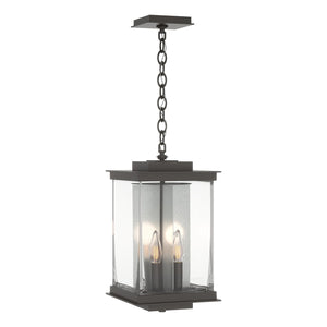 Hubbardton Forge - 356840-SKT-14-81-ZM0703 - Four Light Outdoor Lantern - Kingston - Coastal Oil Rubbed Bronze