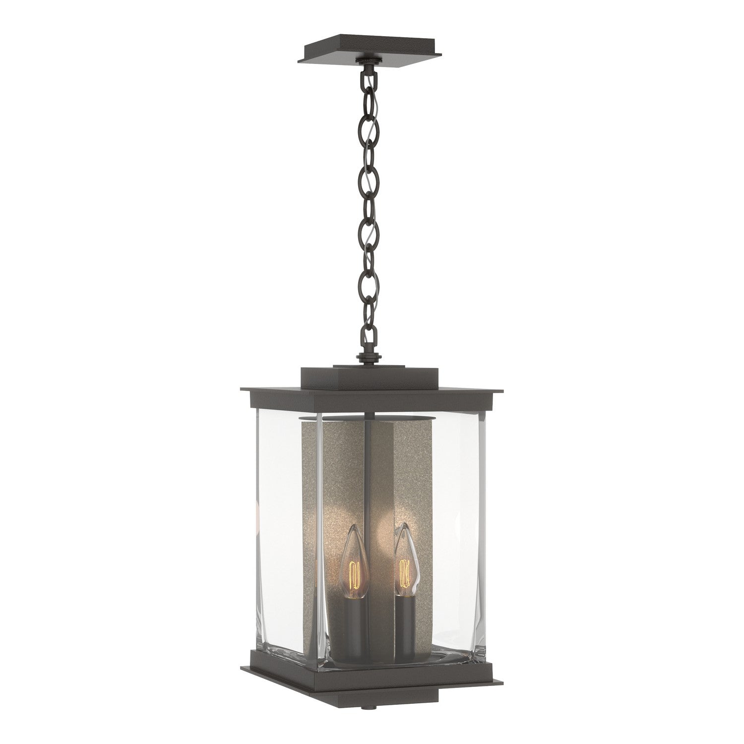 Hubbardton Forge - 356840-SKT-14-83-ZM0703 - Kingston Outdoor Large Lantern - Kingston - Coastal Oil Rubbed Bronze