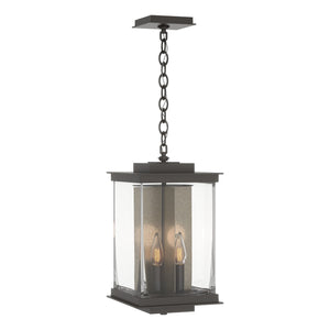 Hubbardton Forge - 356840-SKT-14-83-ZM0703 - Four Light Outdoor Lantern - Kingston - Coastal Oil Rubbed Bronze