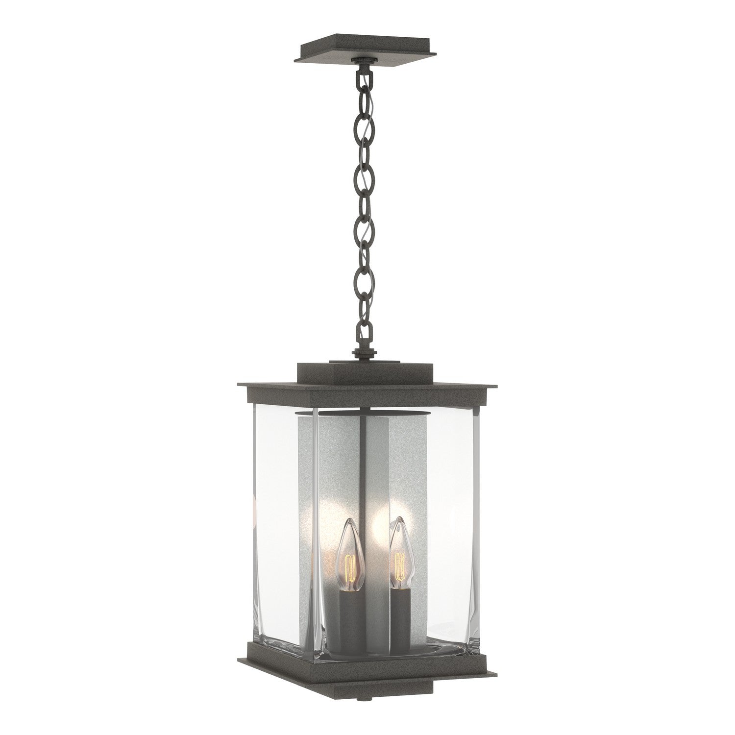 Hubbardton Forge - 356840-SKT-20-81-ZM0703 - Kingston Outdoor Large Lantern - Kingston - Coastal Natural Iron
