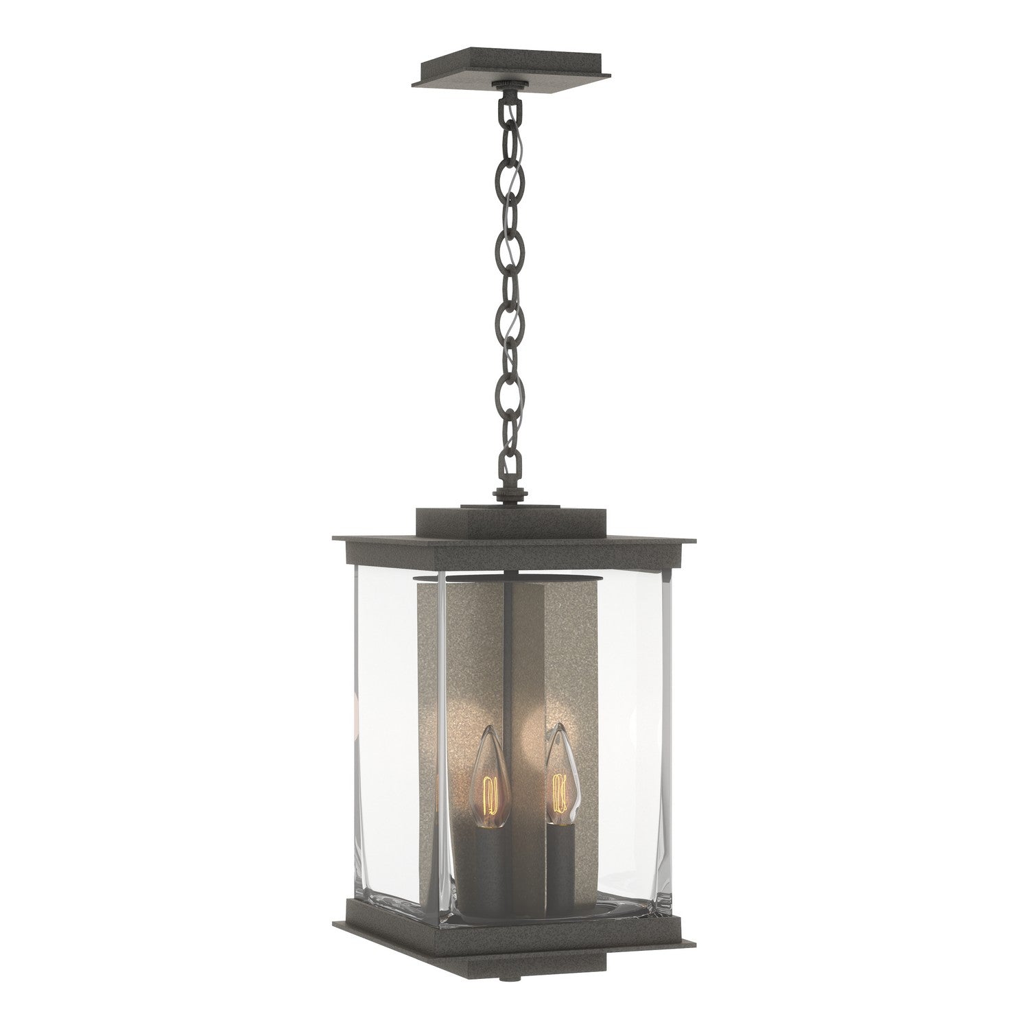 Hubbardton Forge - 356840-SKT-20-83-ZM0703 - Kingston Outdoor Large Lantern - Kingston - Coastal Natural Iron