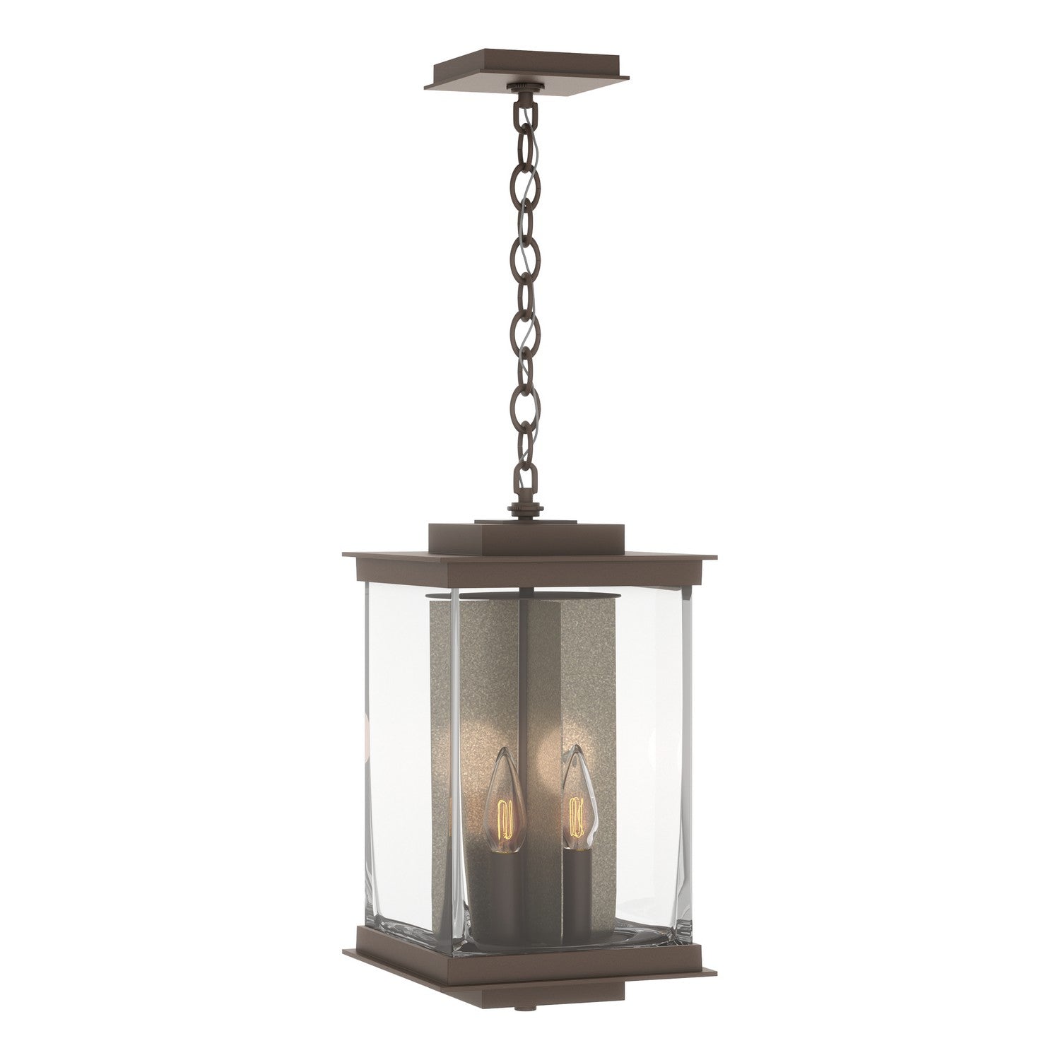 Hubbardton Forge - 356840-SKT-75-83-ZM0703 - Kingston Outdoor Large Lantern - Kingston - Coastal Bronze