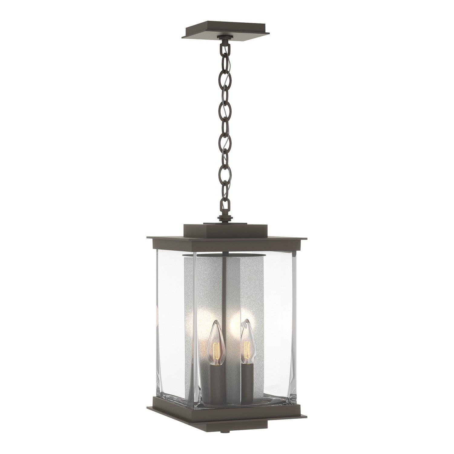 Hubbardton Forge - 356840-SKT-77-81-ZM0703 - Kingston Outdoor Large Lantern - Kingston - Coastal Dark Smoke