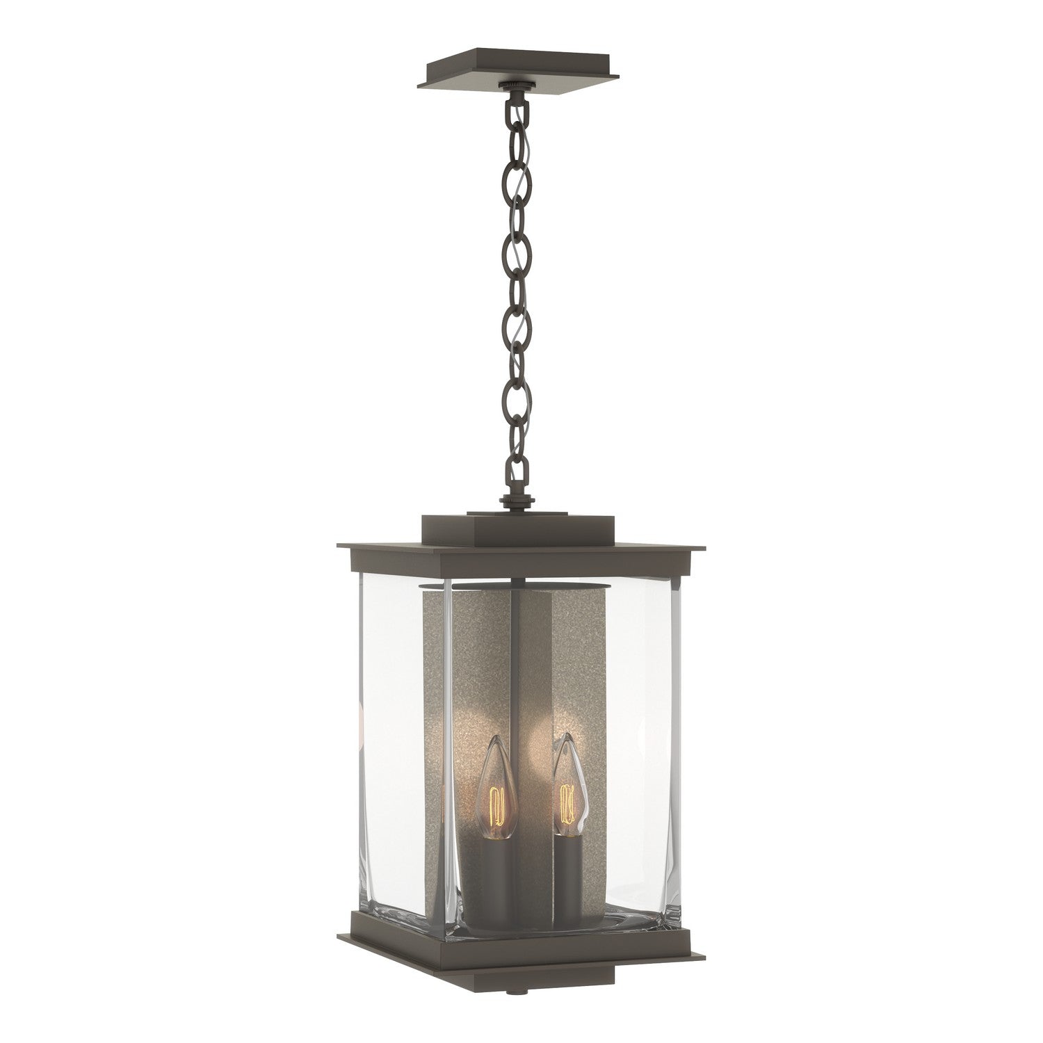 Hubbardton Forge - 356840-SKT-77-83-ZM0703 - Kingston Outdoor Large Lantern - Kingston - Coastal Dark Smoke