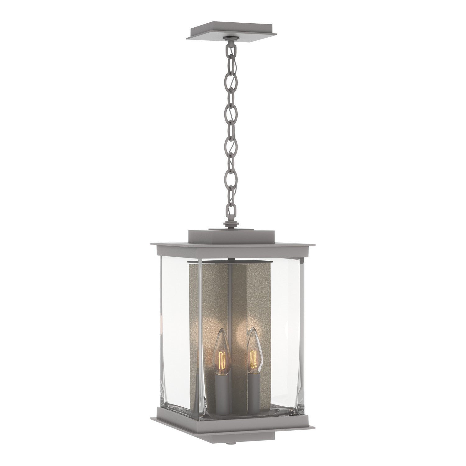 Hubbardton Forge - 356840-SKT-78-83-ZM0703 - Kingston Outdoor Large Lantern - Kingston - Coastal Burnished Steel