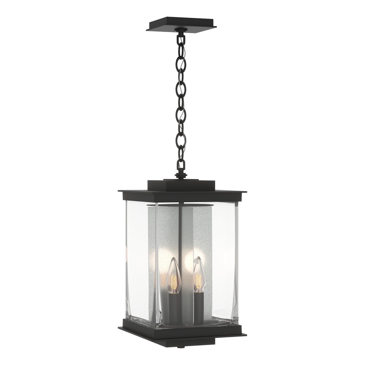 Hubbardton Forge - 356840-SKT-80-81-ZM0703 - Kingston Outdoor Large Lantern - Kingston - Coastal Black