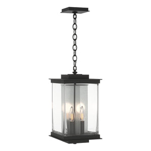 Hubbardton Forge - 356840-SKT-80-81-ZM0703 - Four Light Outdoor Lantern - Kingston - Coastal Black