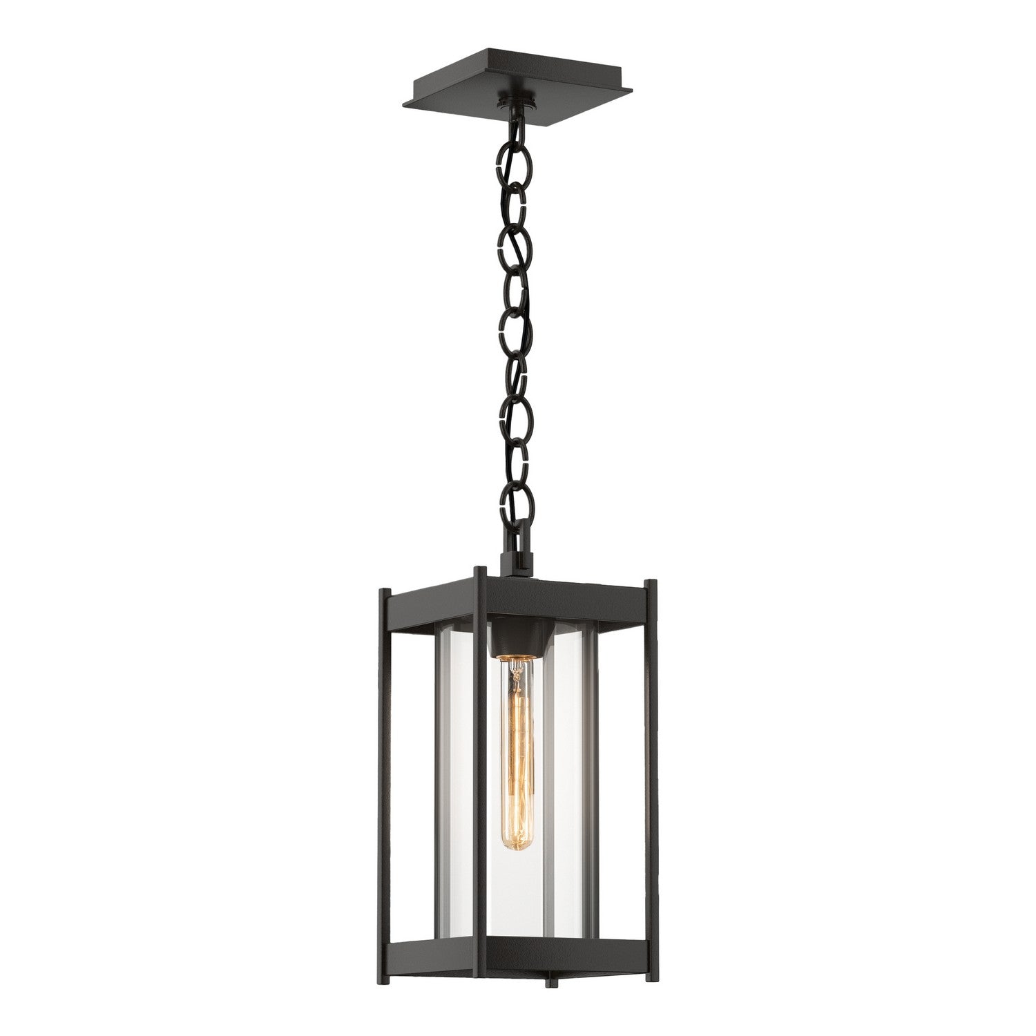 Hubbardton Forge - 362021-SKT-14-ZM0730 - Cela Medium Outdoor Lantern - Cela - Coastal Oil Rubbed Bronze