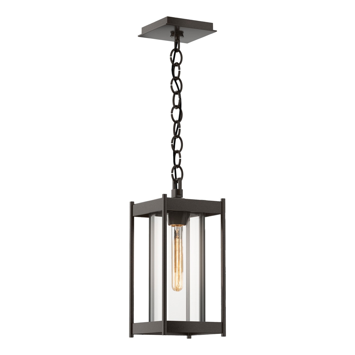 Hubbardton Forge - 362021-SKT-75-ZM0730 - Cela Medium Outdoor Lantern - Cela - Coastal Bronze