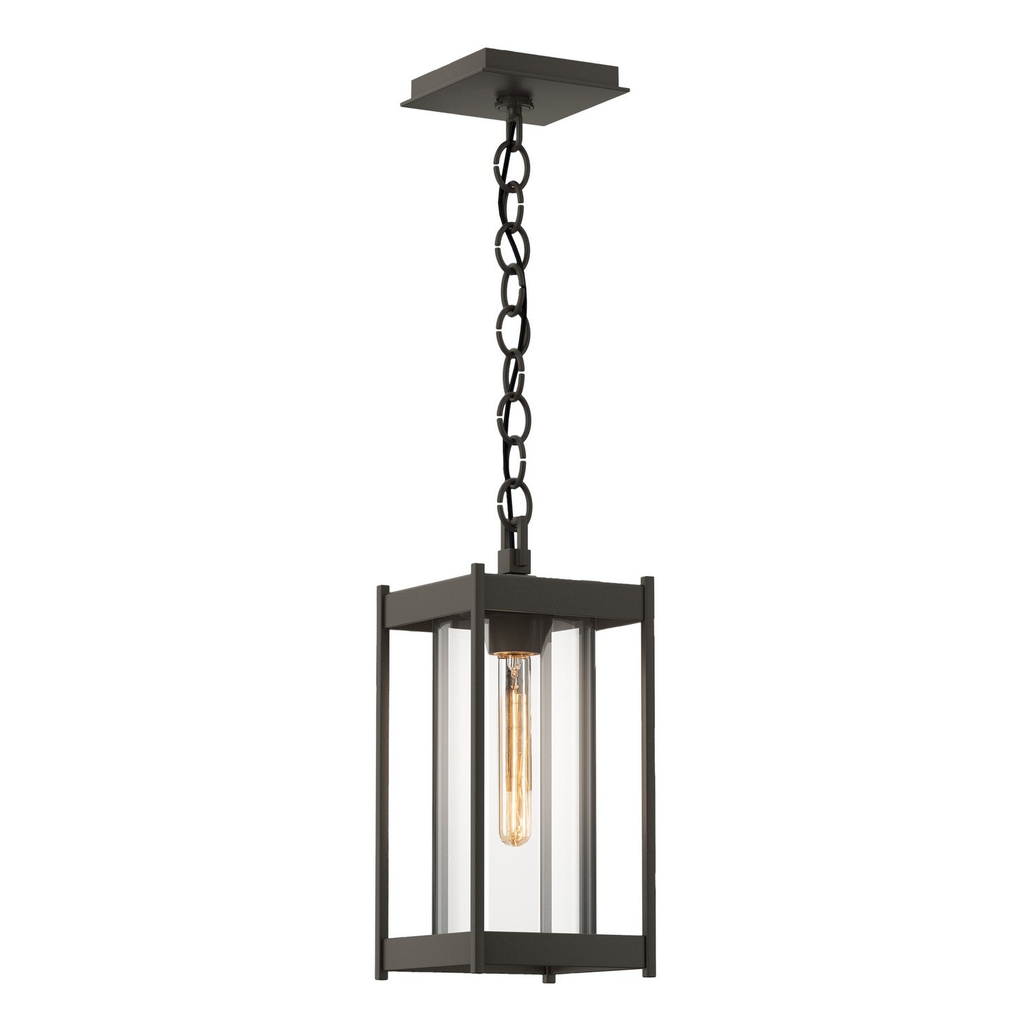 Hubbardton Forge - 362021-SKT-77-ZM0730 - Cela Medium Outdoor Lantern - Cela - Coastal Dark Smoke