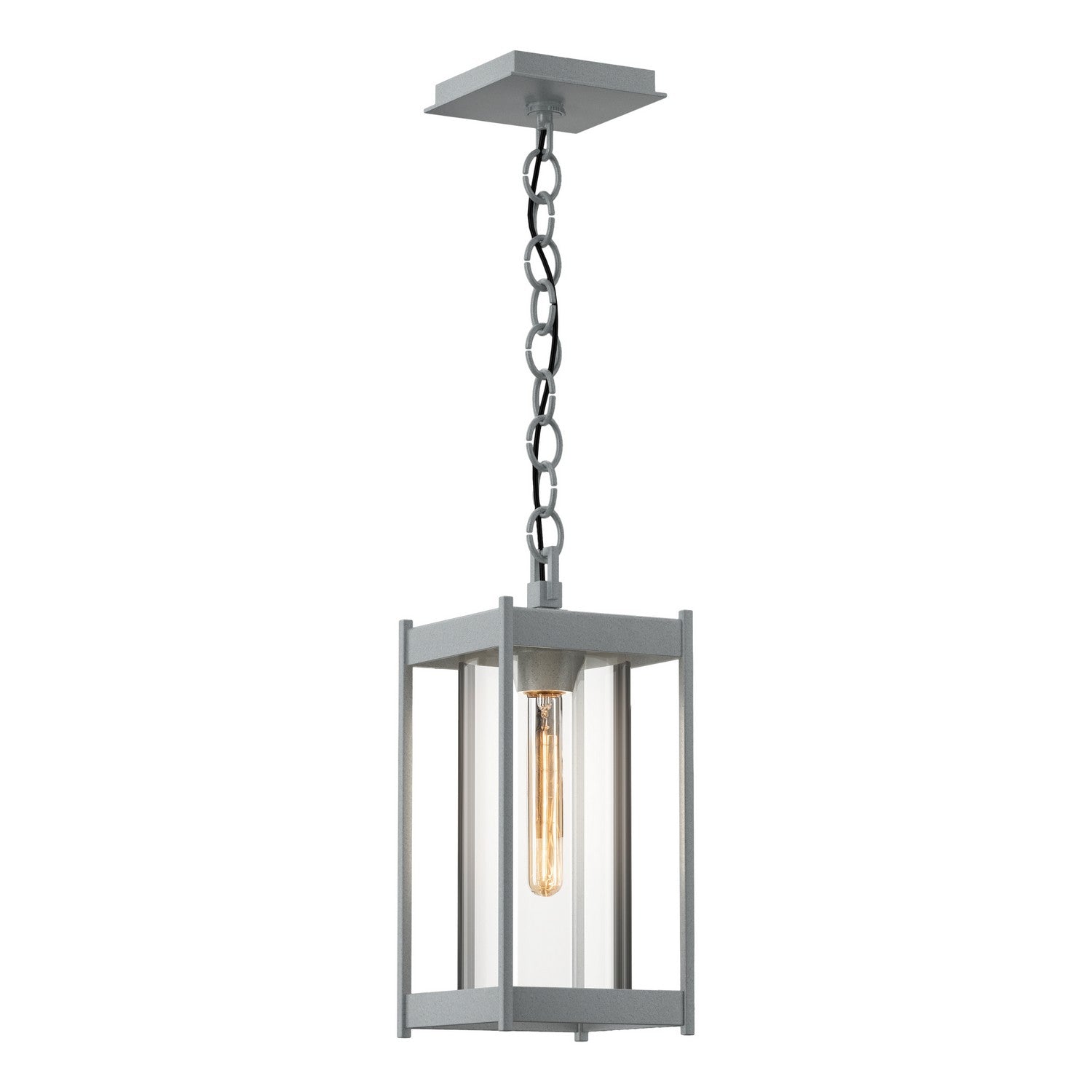Hubbardton Forge - 362021-SKT-78-ZM0730 - Cela Medium Outdoor Lantern - Cela - Coastal Burnished Steel