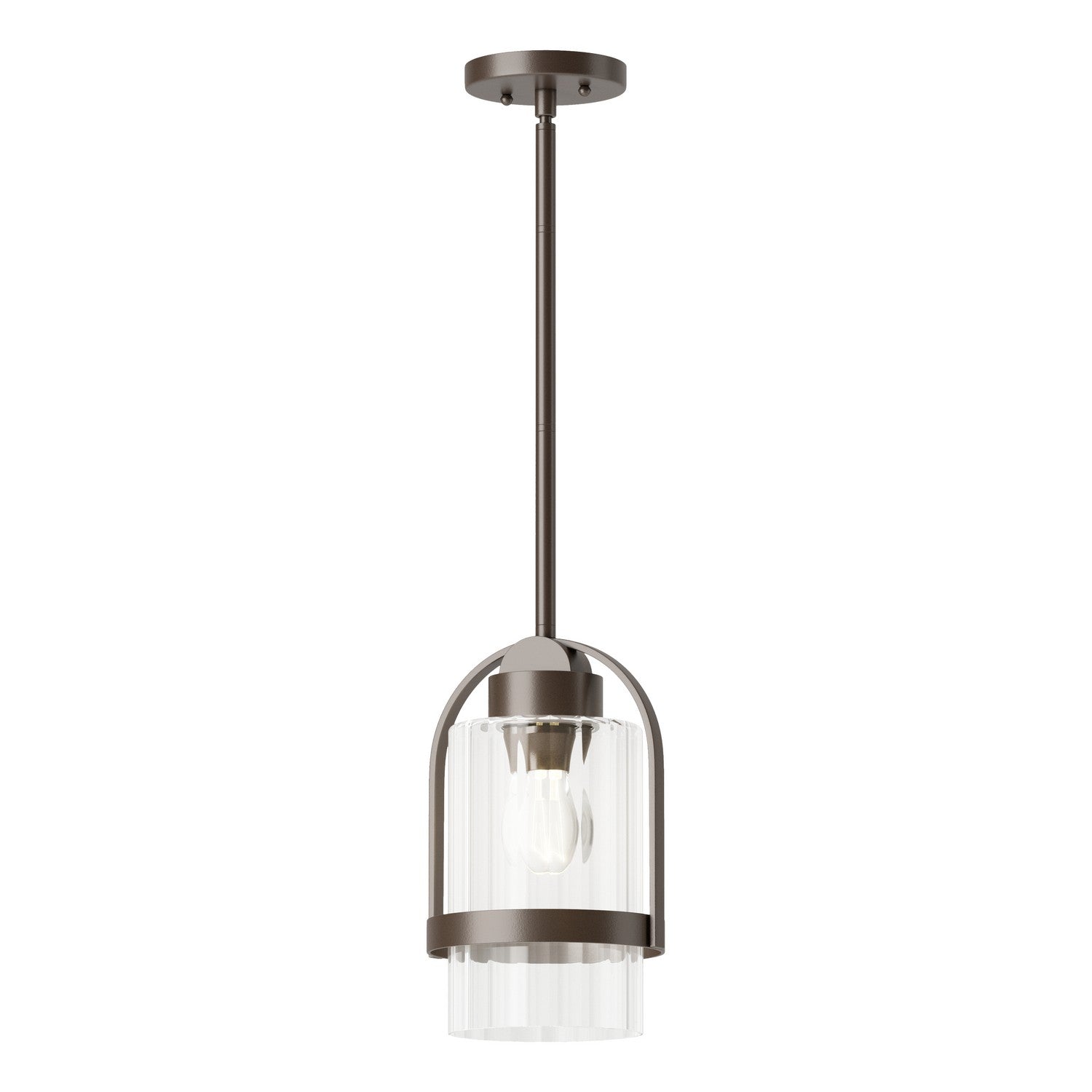 Hubbardton Forge - 362555-SKT-MULT-75-ZM0744 - One Light Outdoor Pendant - Alcove - Coastal Bronze