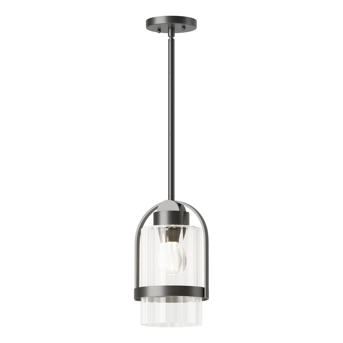 Hubbardton Forge - 362555-SKT-MULT-80-ZM0744 - Alcove Outdoor Pendant - Alcove - Coastal Black