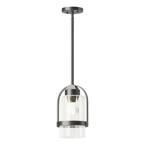 Hubbardton Forge - 362555-SKT-MULT-80-ZM0744 - Alcove Outdoor Pendant - Alcove - Coastal Black