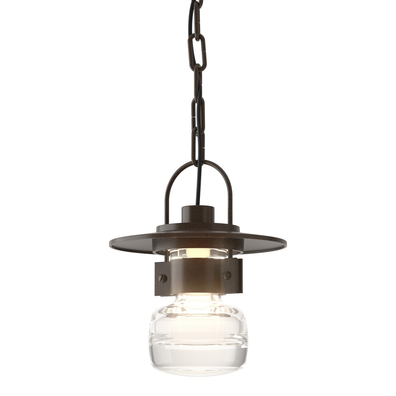 Hubbardton Forge - 363001-SKT-14-ZM0435 - LED Outdoor Ceiling Fixture - Mason - Coastal Oil Rubbed Bronze