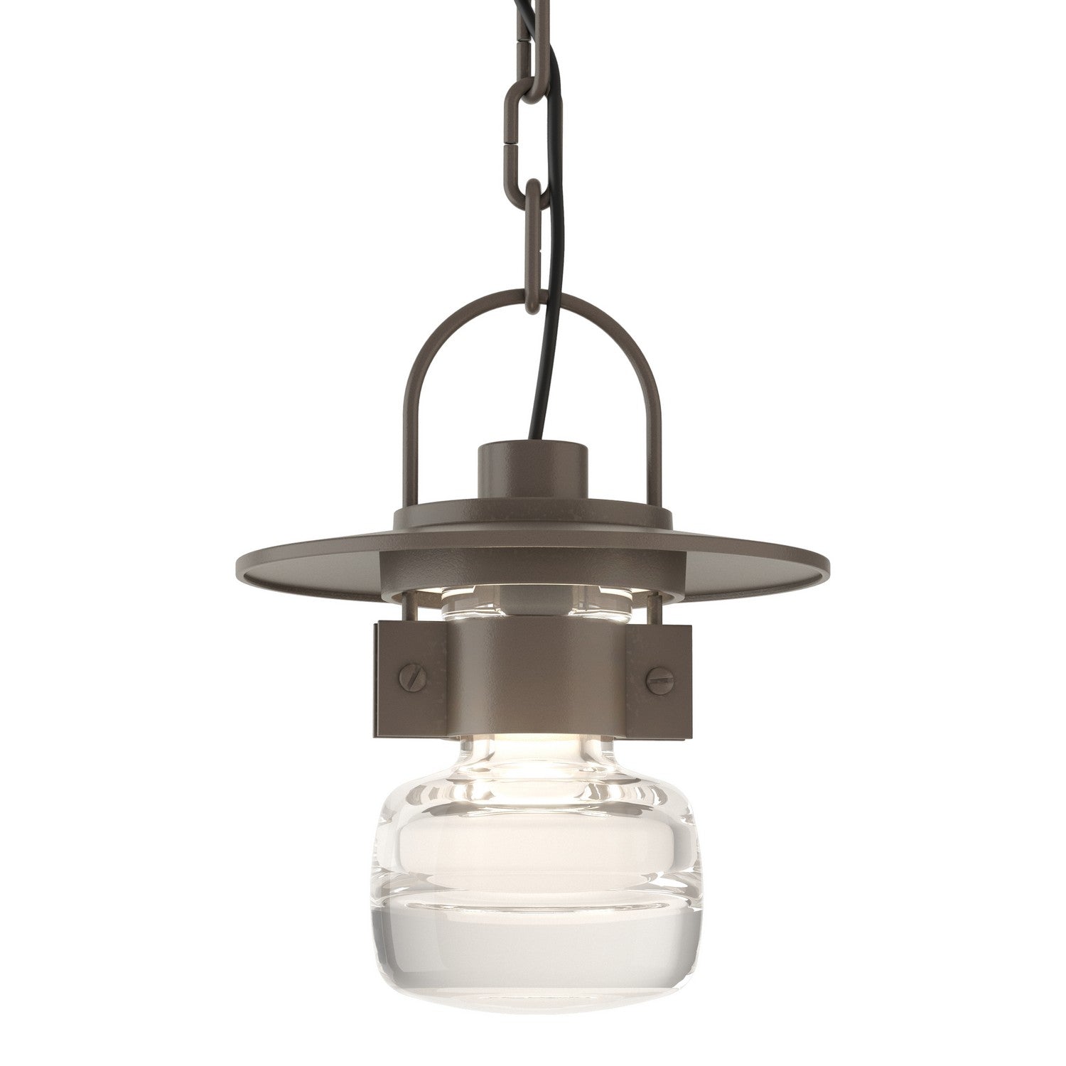 Hubbardton Forge - 363003-SKT-77-ZM0448 - Mason Outdoor Ceiling Fixture - Mason - Coastal Dark Smoke