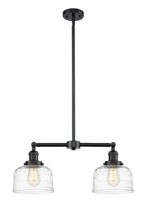 Innovations - 209-OB-G713 - Two Light Island Pendant - Franklin Restoration - Oil Rubbed Bronze