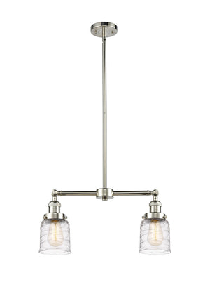 Innovations - 209-PN-G513 - Two Light Island Pendant - Franklin Restoration - Polished Nickel