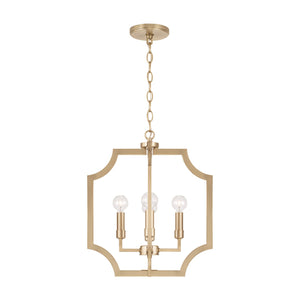 Capital Lighting - AA1037MA - Four Light Foyer Pendant - Courtney - Matte Brass