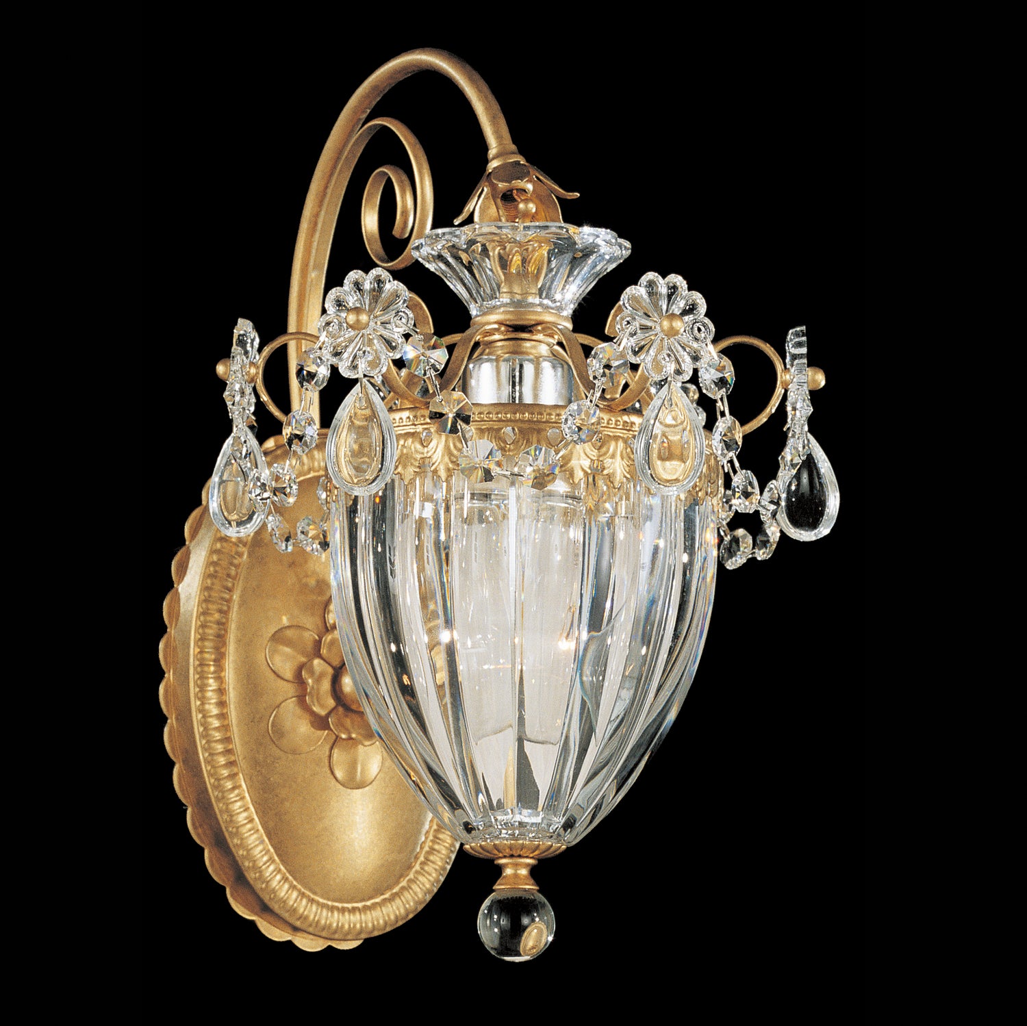 Schonbek - 1240-22R - One Light Wall Sconce - Bagatelle - Heirloom Gold