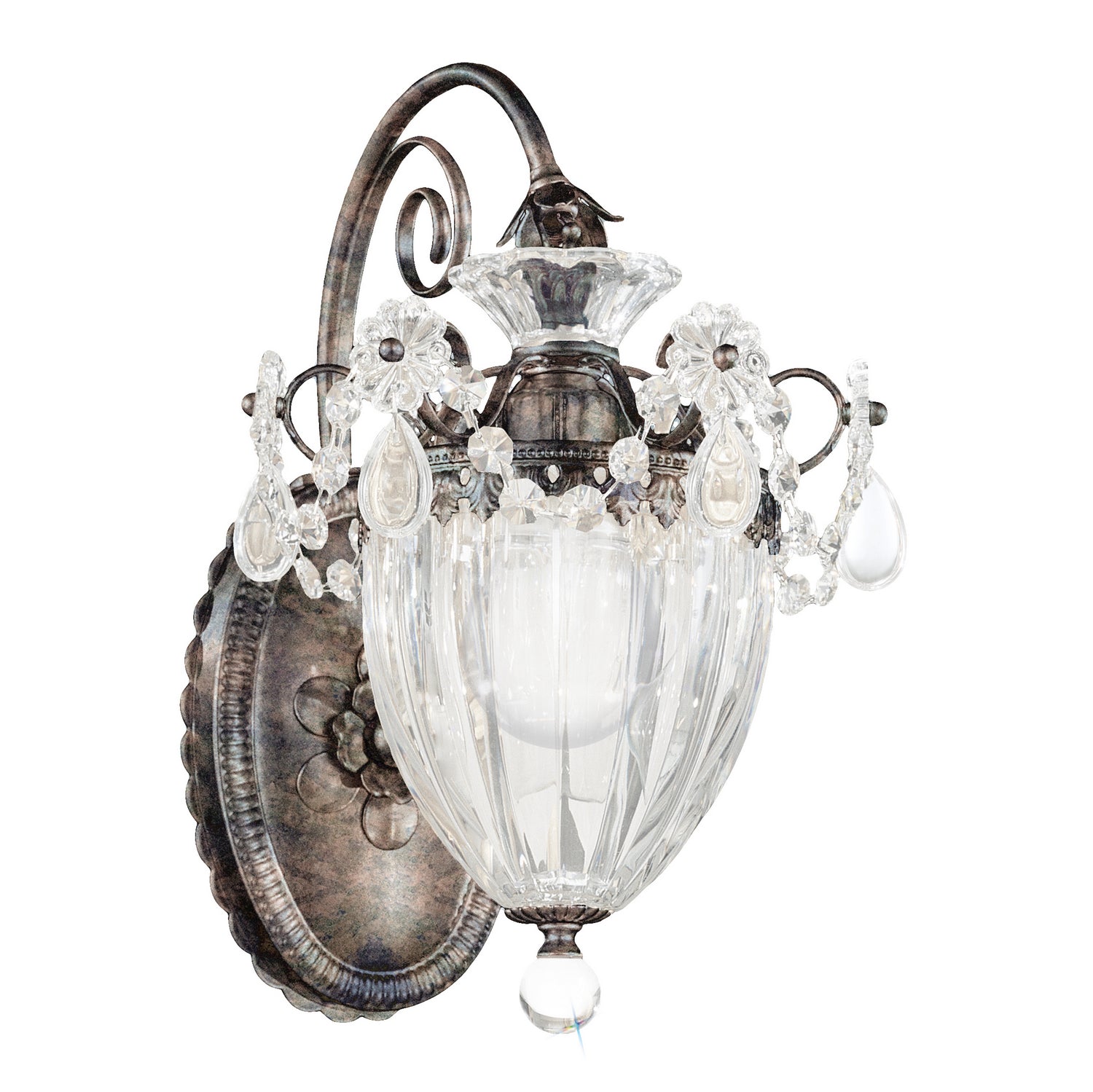 Schonbek - 1240-76 - One Light Wall Sconce - Bagatelle - Heirloom Bronze