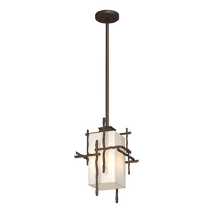 Hubbardton Forge - 363015-SKT-MULT-75-GG0093 - One Light Outdoor Pendant - Tura - Coastal Bronze