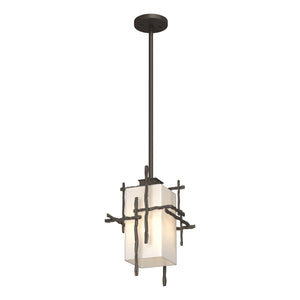 Hubbardton Forge - 363015-SKT-MULT-77-GG0093 - One Light Outdoor Pendant - Tura - Coastal Dark Smoke