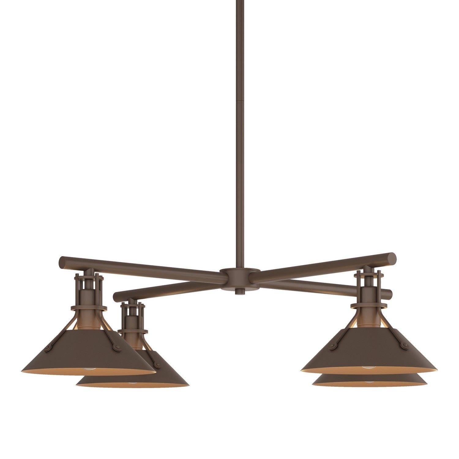 Hubbardton Forge - 364210-SKT-MULT-75 - Four Light Outdoor Pendant - Henry - Coastal Bronze