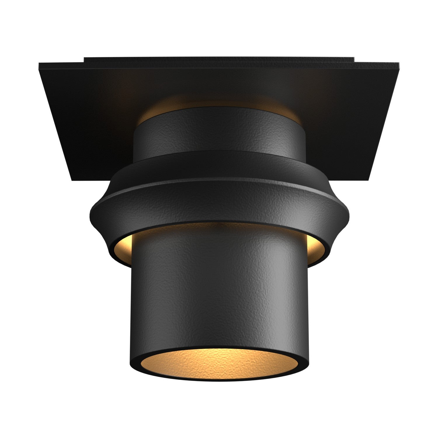 Hubbardton Forge - 364901-SKT-80 - One Light Outdoor Semi-Flush Mount - Twilight - Coastal Black